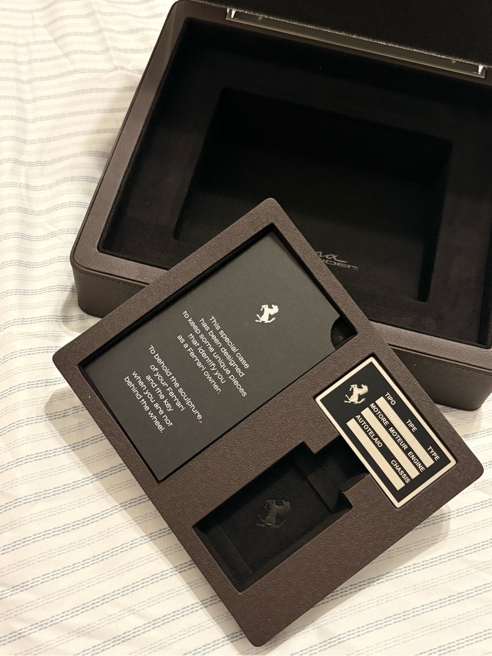 Ferrari Roma Spider Ferrari Collector Presentation Box / Display Case